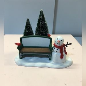 Department 56 “Our Own Village Park Bench” 2211